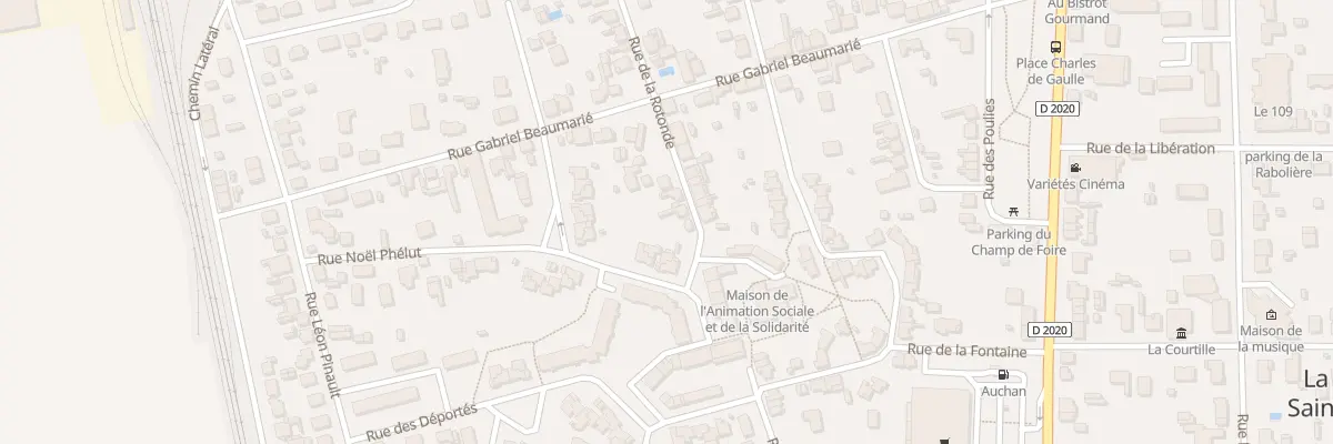 Plan du 26 Rue de la Rotonde à La Ferté-Saint-Aubin