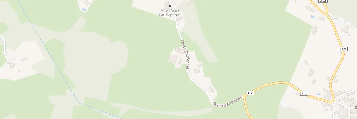 Plan du 5016 Ardennes au Bouyssou