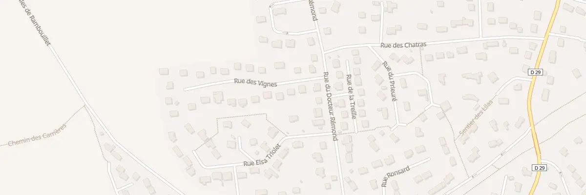 Plan du 6 Rue des Vignes à Saint-Arnoult-en-Yvelines