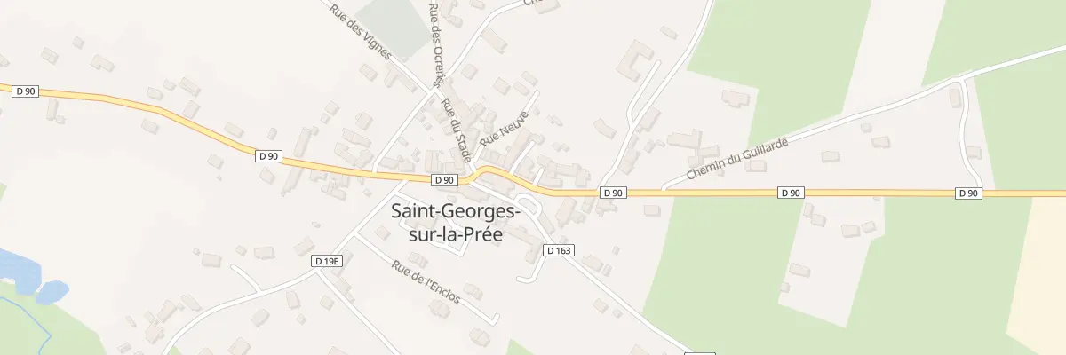 Plan du 19 Rue de la Montagne à Saint-Georges-sur-la-Prée