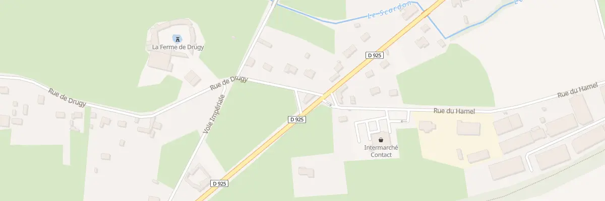 Plan du 70 Rue du Gen de Gaulle à Saint-Riquier