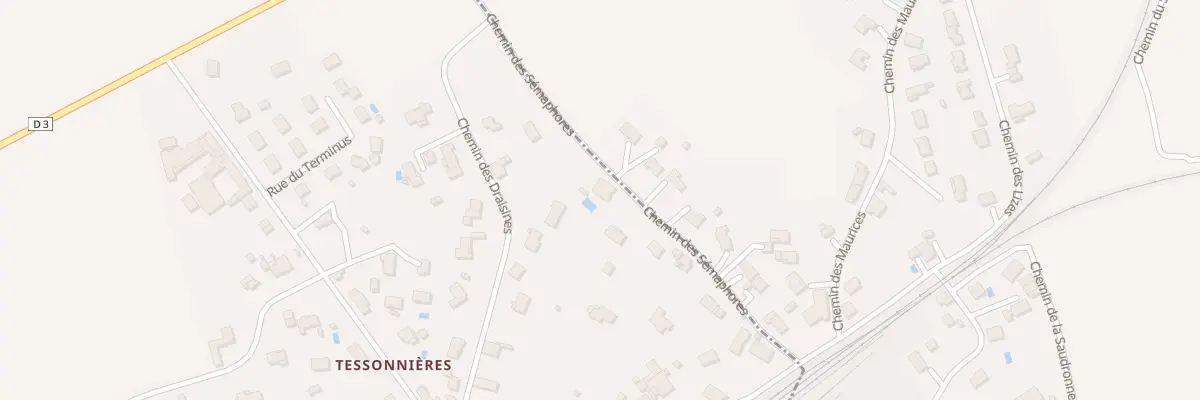 Plan du 256 Che des Sémaphores à Gaillac