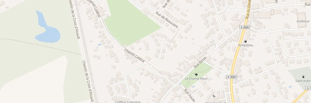 Plan du 3 Rue des Rouliers à La Ferté-Saint-Aubin