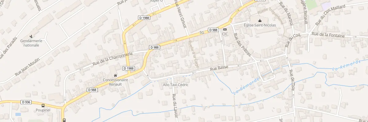 Plan du 7B Rue Basse à Saint-Arnoult-en-Yvelines