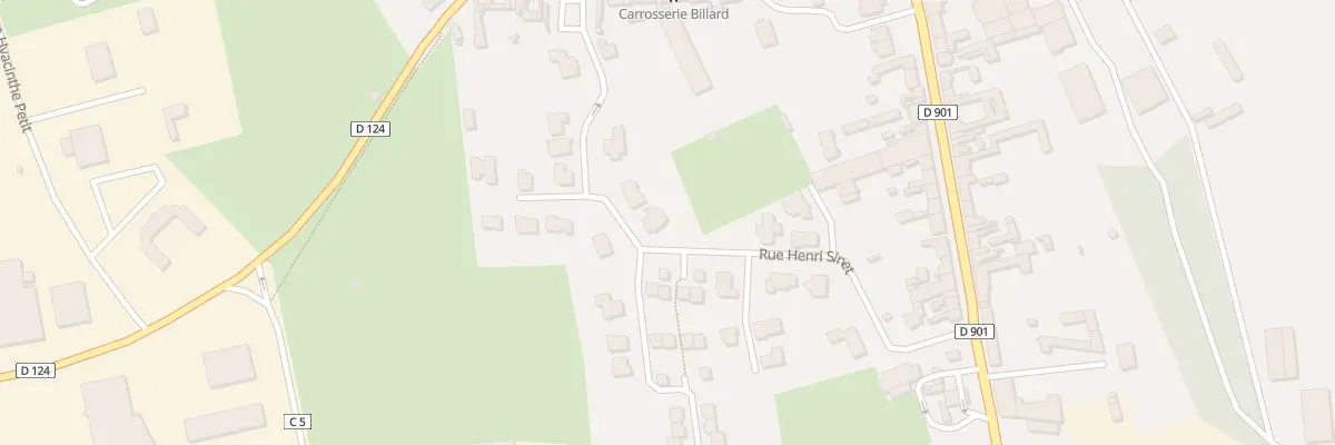 Plan du 4 Rue Henri Sinet à Grandvilliers