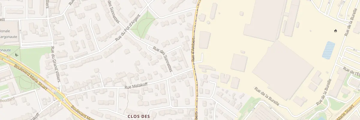 Plan du 105 Rue Malakoff à Orléans