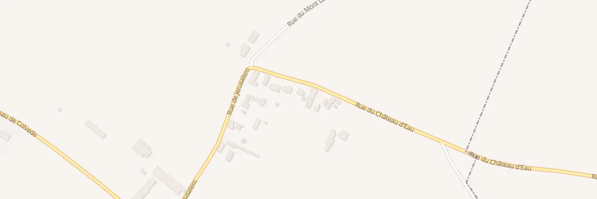 Plan du 96 Rue du Château d’Eau à Rodelinghem