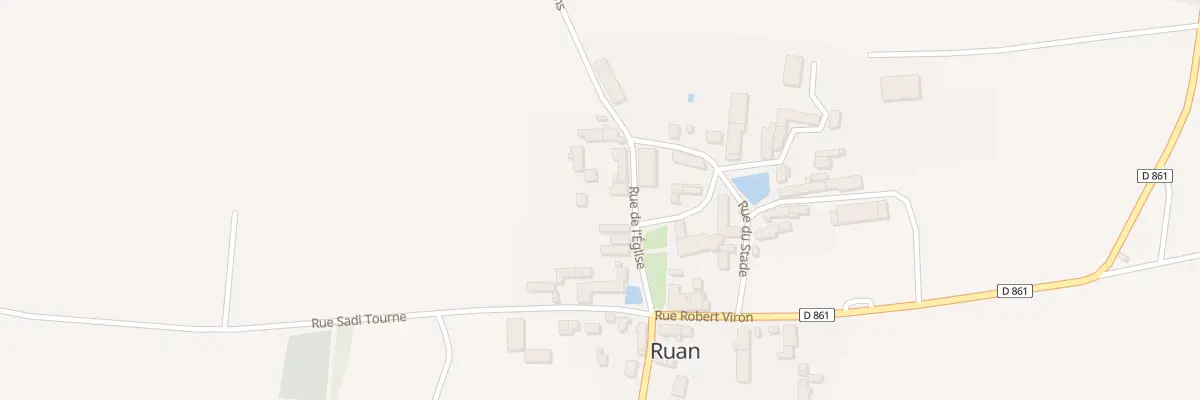 Plan du 35 Rue de l’Eglise à Ruan