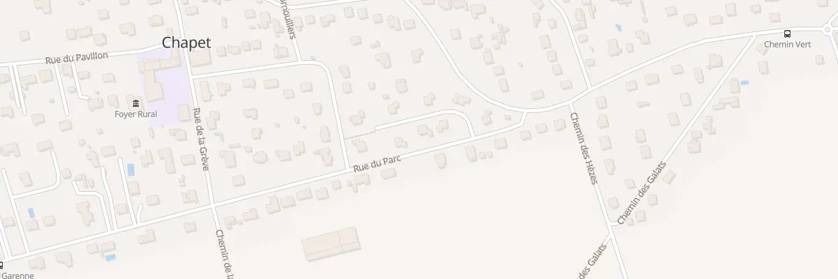 Plan du 12 Rue du Parc à Chapet