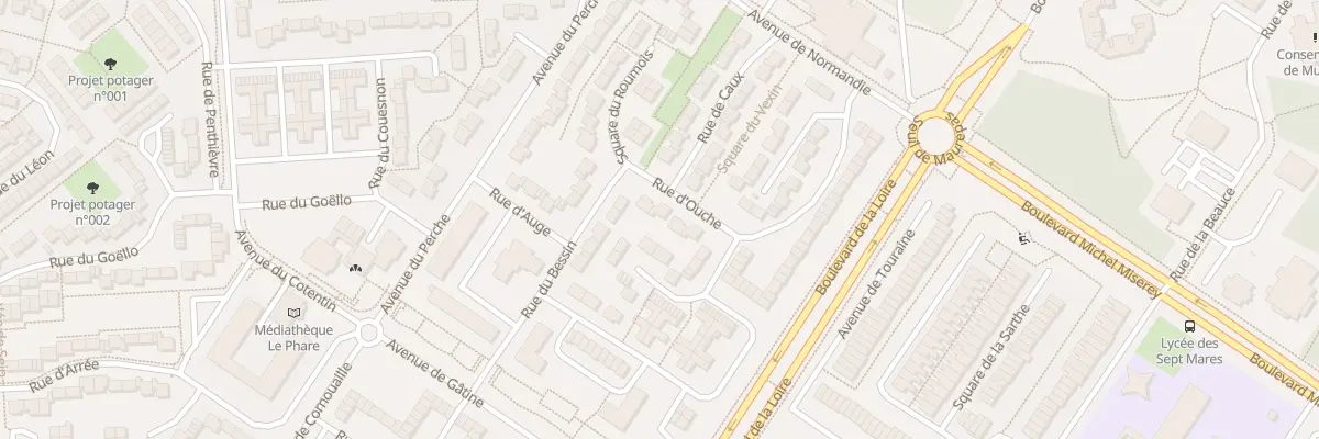 Plan du 4 Rue d’Ouche à Maurepas