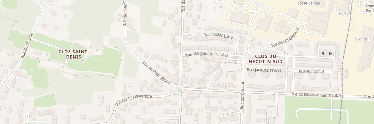 Plan du 70 Rue du Nécotin à Orléans