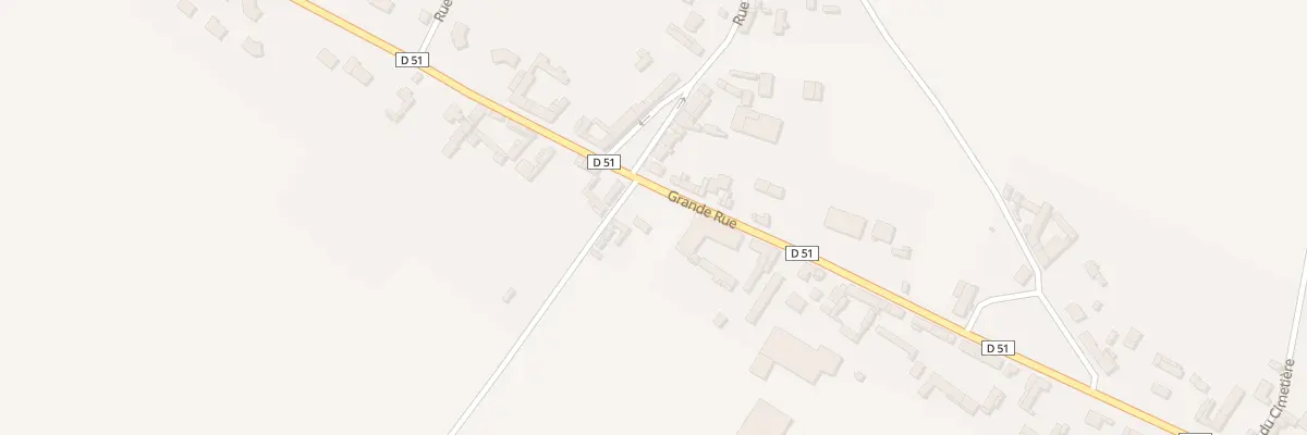 Plan du 5008 Gr Grande Rue à Thieulloy-l’Abbaye