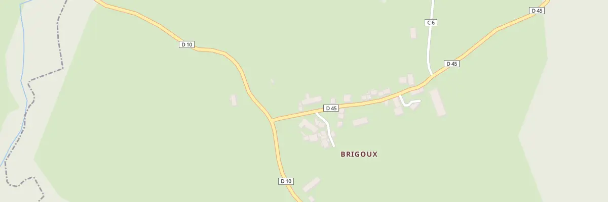 Plan du 5068 Brigoux à La Pouge