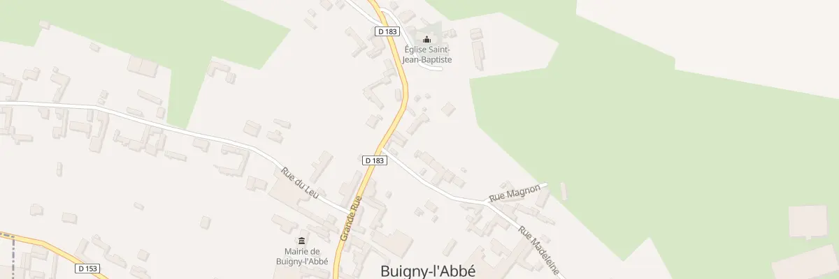 Plan du 13 Gr Grande Rue à Buigny-l’Abbé