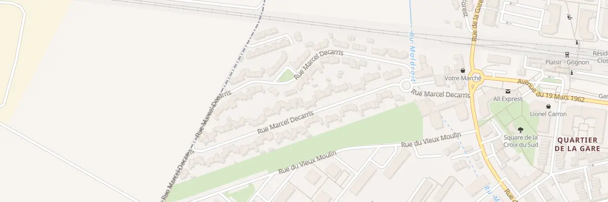 Plan du 26 Rue Marcel Decarris à Plaisir