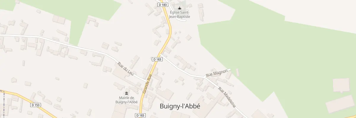 Plan du 3 Rue Madeleine à Buigny-l’Abbé