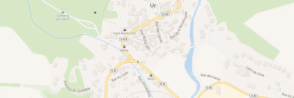 Plan du 1 Rue Joseph Llanas à Ur