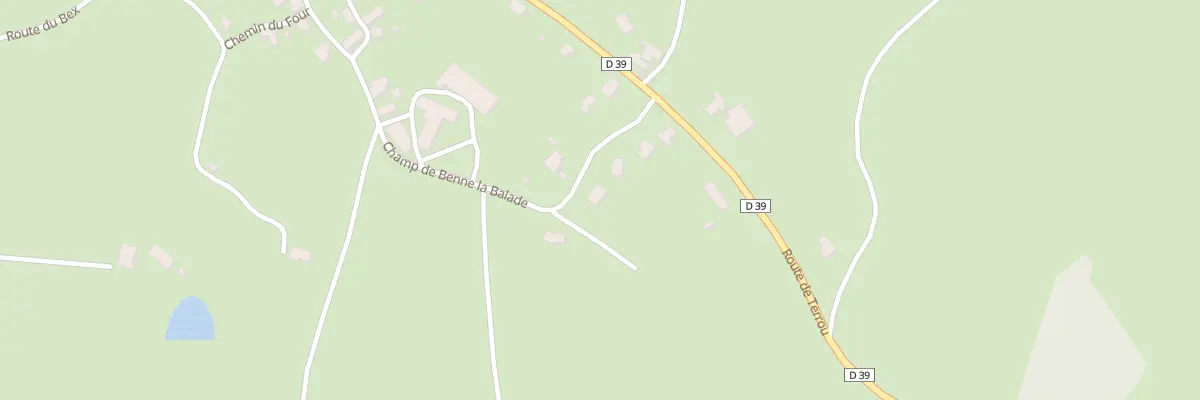 Plan du 5184 Champ de Benne à Molières