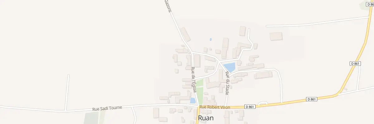 Plan du 37 Rue de l’Eglise à Ruan