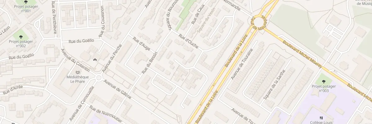 Plan du 2 Sq du Lieuvin à Maurepas
