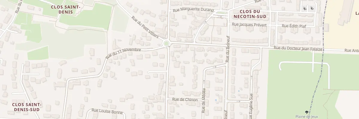 Plan du 62B Rue du Nécotin à Orléans
