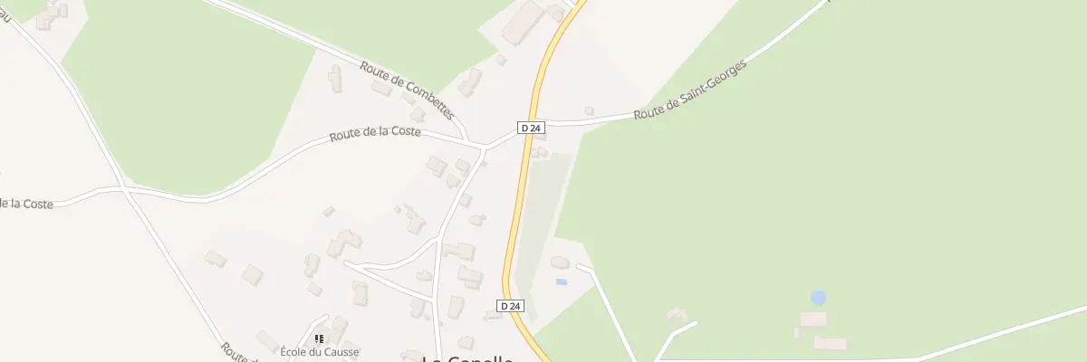 Plan du 5026 La Roucarie à La Capelle-Balaguier