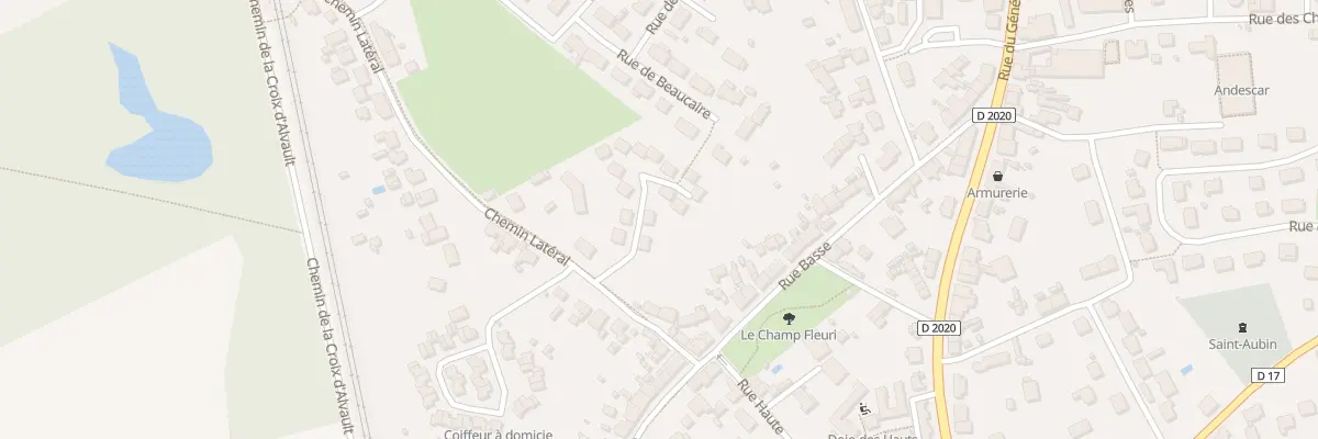 Plan du 4 Rue des Rouliers à La Ferté-Saint-Aubin
