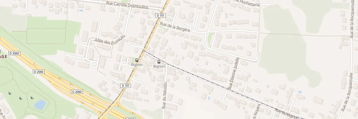 Plan du 928 Rue du Bignon à Semoy