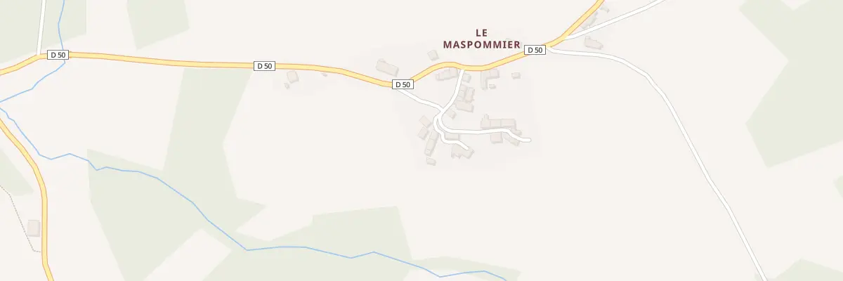 Plan du 5308 Le Maspommier à Lépinas