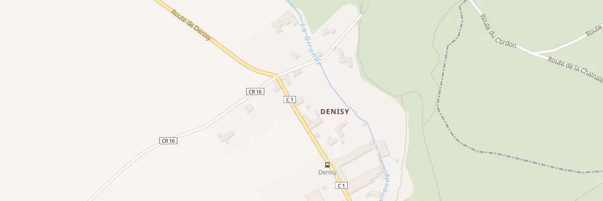 Plan du 5095 Rte de Denisy à Sainte-Mesme
