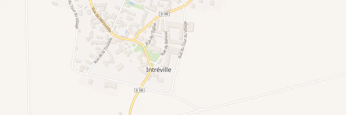 Plan du 1 Rue de Behoux à Intréville