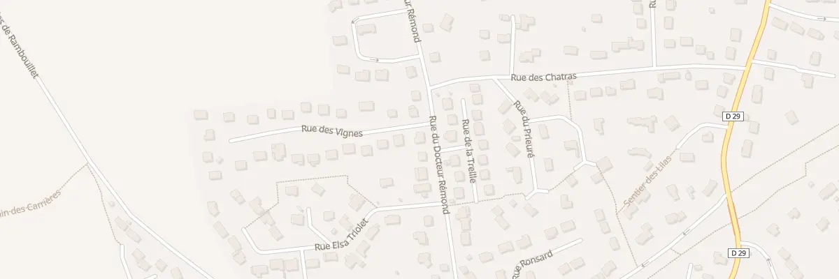 Plan du 2 Rue des Vignes à Saint-Arnoult-en-Yvelines