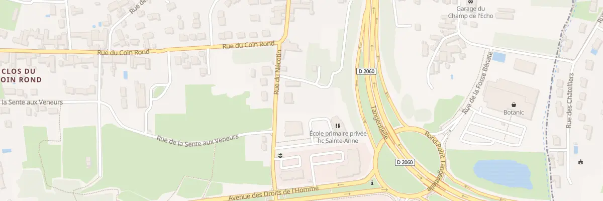 Plan du 134 Rue du Nécotin à Orléans