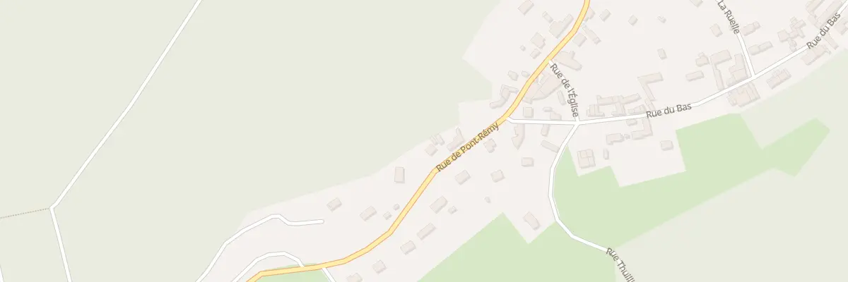 Plan du 14 Rue de Pont-Rémy à Francières