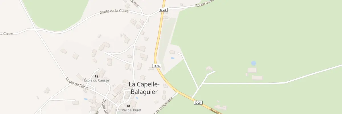 Plan du 5131 La Roucarie à La Capelle-Balaguier
