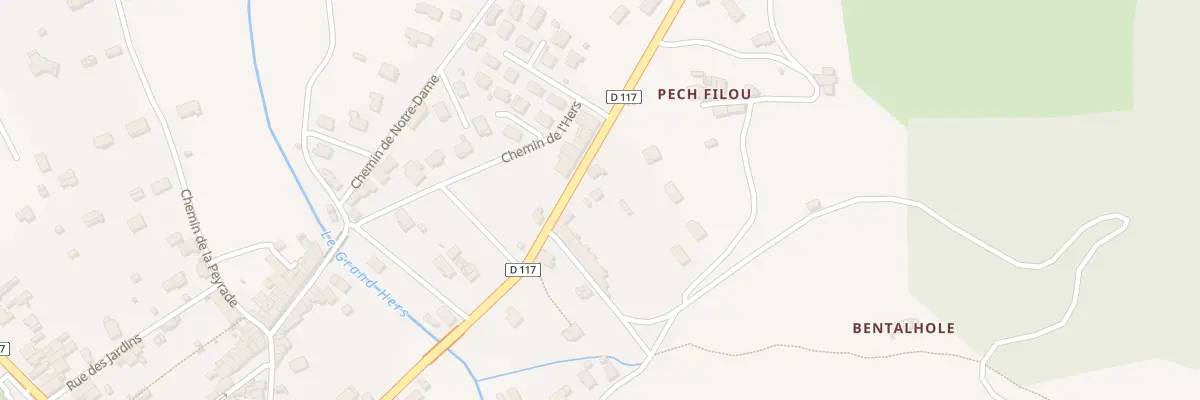 Plan du 17 Av de Quillan à Bélesta