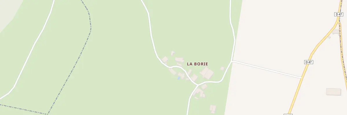 Plan du 90 Rte du Causse de la Borie à Najac