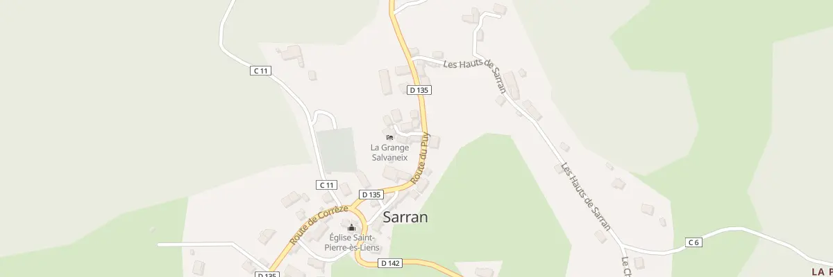 Plan du 5043 Le Bourg à Sarran