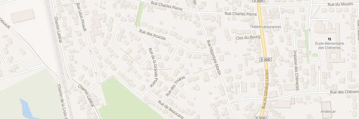 Plan du 3 Rue des Pépinières à La Ferté-Saint-Aubin