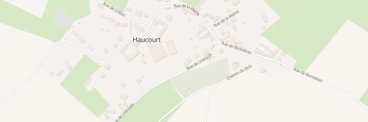 Plan du 4B Rue de Lhéraule à Haucourt
