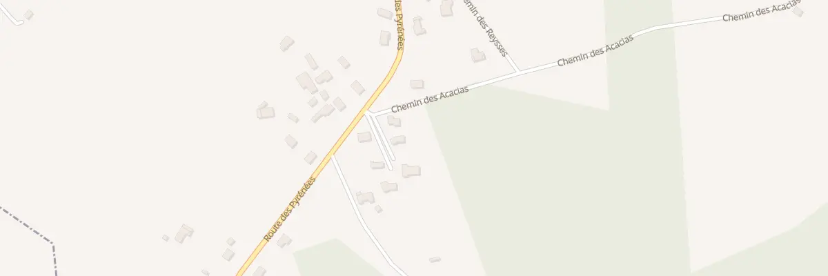 Plan du 5001 Chem des Acacias à Cabanès