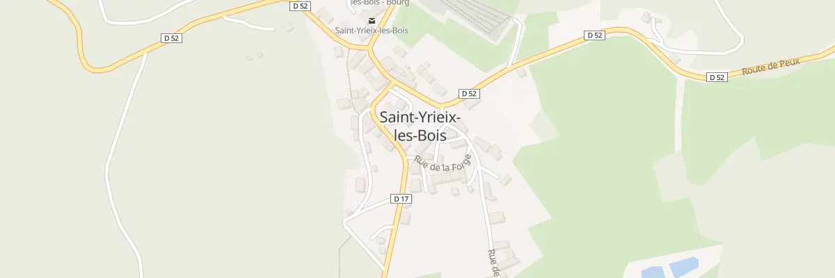 Plan du 4 Rue des Sabotiers à Saint-Yrieix-les-Bois