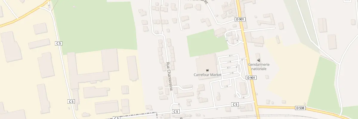 Plan du 30 Rue Chantereine à Grandvilliers