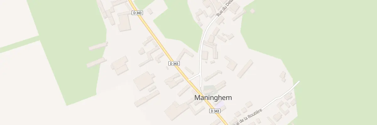 Plan du 2 Rue de Dessous à Maninghem