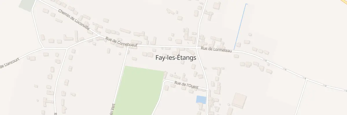 Plan du 5 Rue Corneboeuf à Fay-les-Étangs