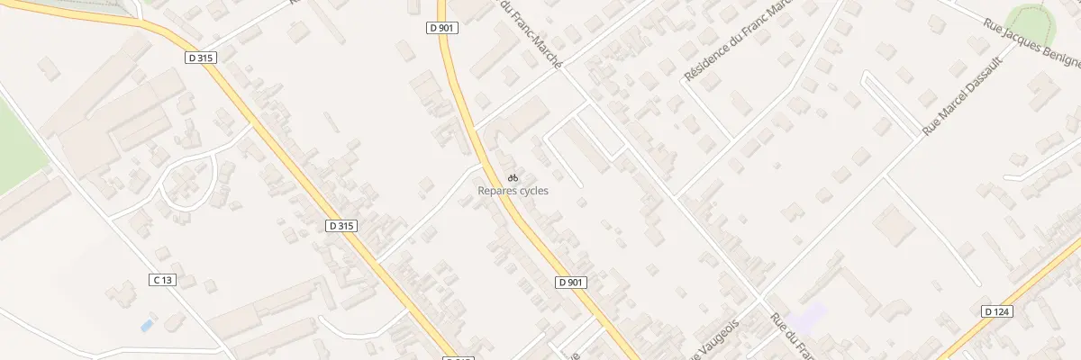 Plan du 64 Rue du Général Leclerc à Grandvilliers