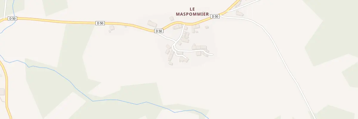Plan du 5048 Le Maspommier à Lépinas
