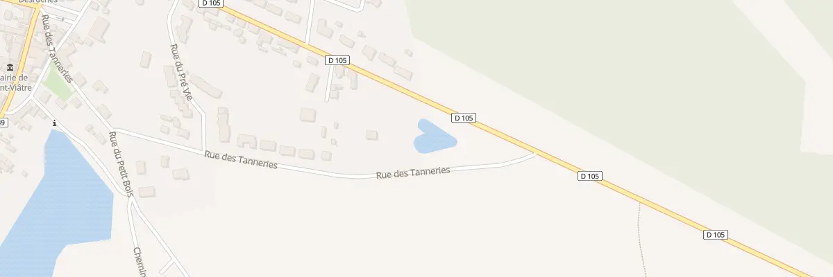 Plan du 35 Rue des Tanneries à Saint-Viâtre