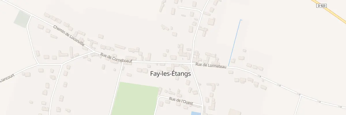 Plan du 8 Rue Corneboeuf à Fay-les-Étangs