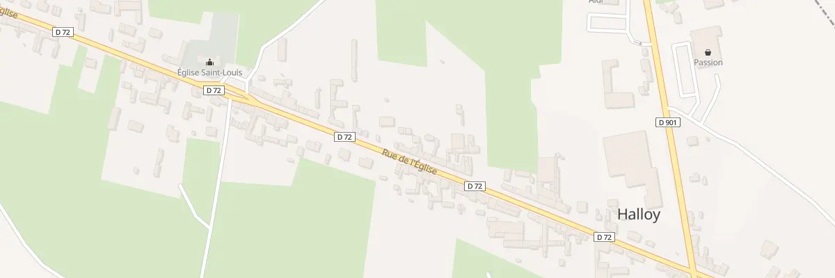Plan du 26 Rue de l’Eglise à Halloy